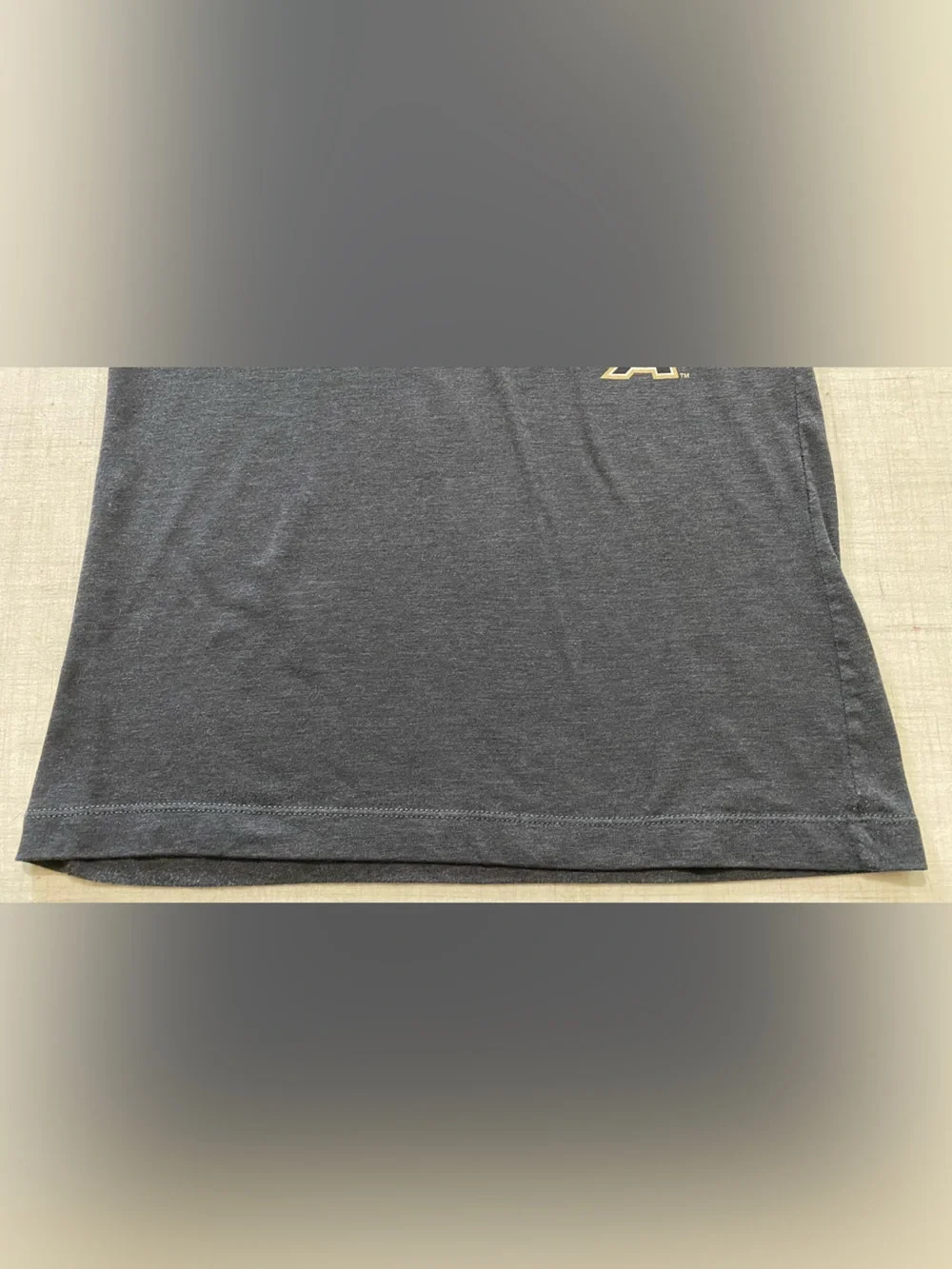 Nike Women's USNA Black Knights V-Neck Tee - Black & Gold